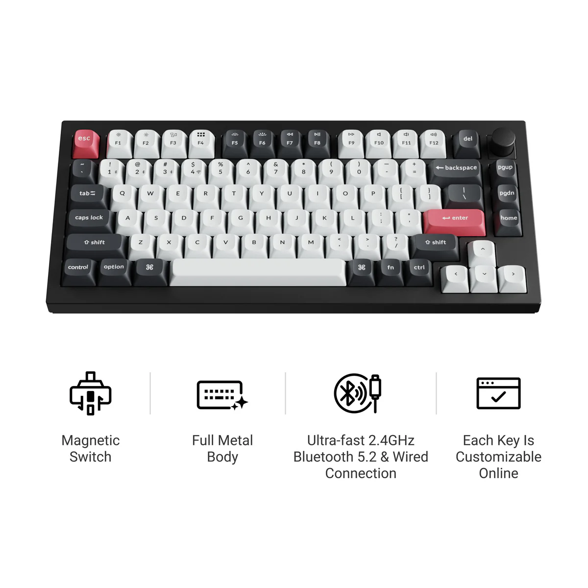 Keychron Q1 HE Carbon Black