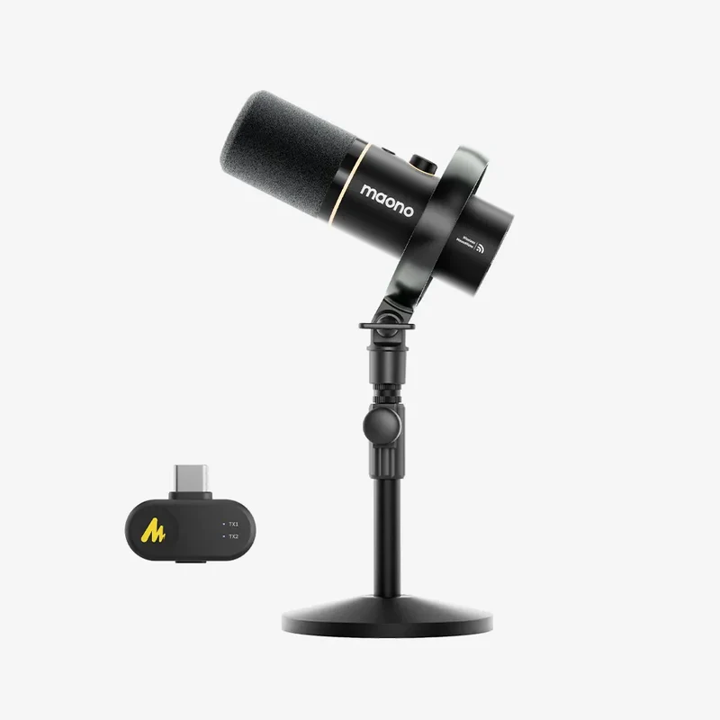 Maono PD200W Hybrid Wireless Microphone