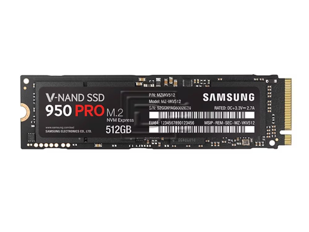 Samsung SSD 512GB